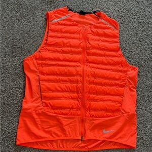 Nike Aeroloft 800 Down Orange Running Vest